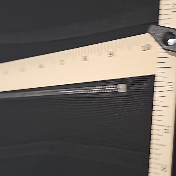 Guess Dress medium BodyCon Black  Lattice Stitching on side panels club wear - Picture 8 of 11